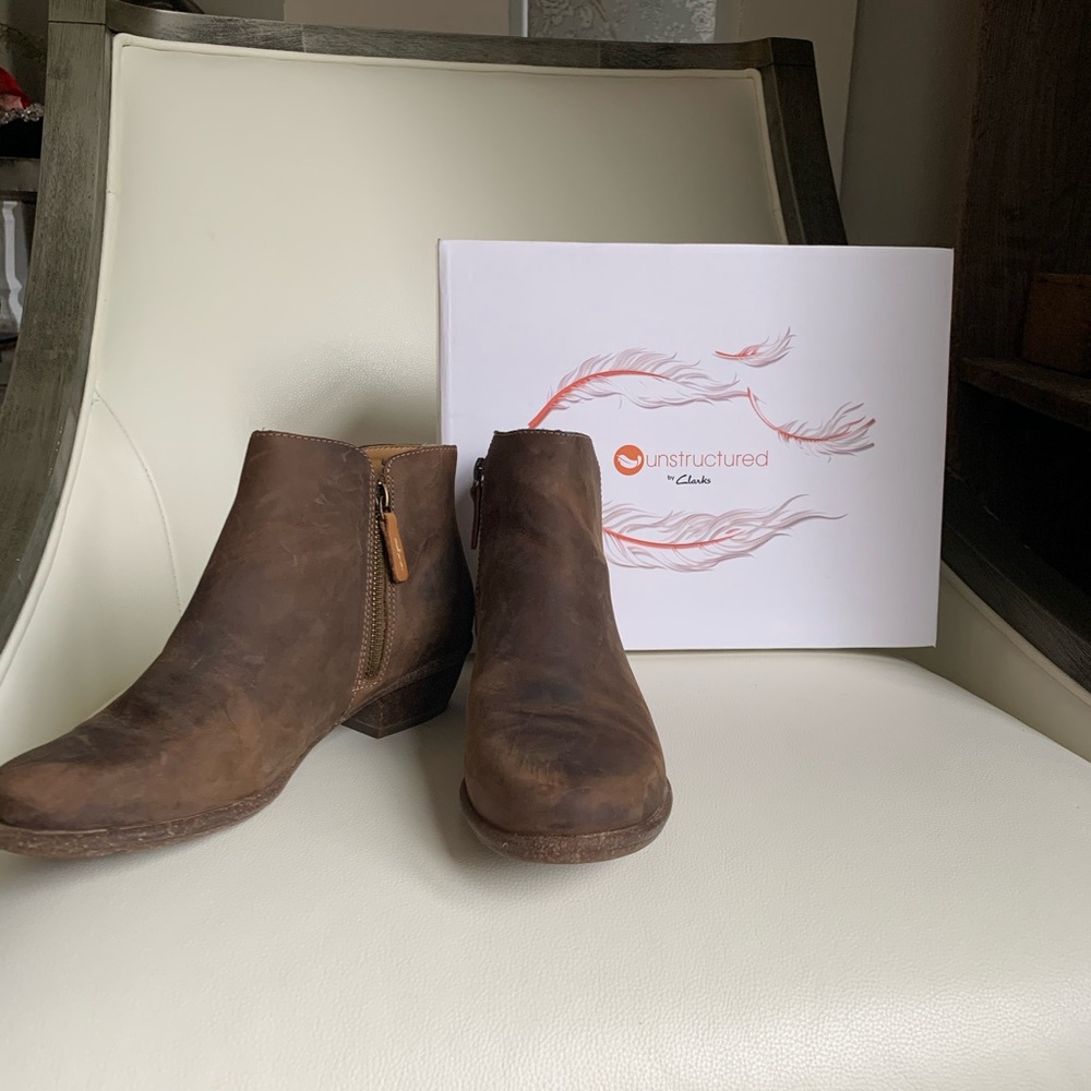 Unstructured Clark’s Booties